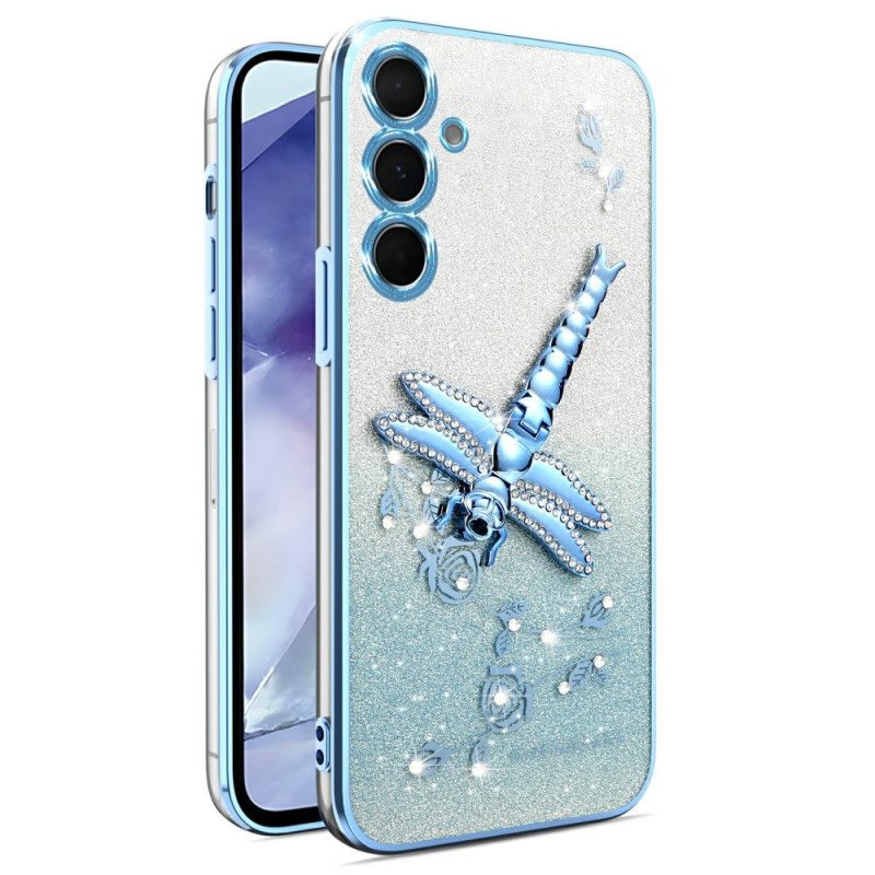 Skal Samsung Galaxy S25 5g Med Kadem Trollsländestativ