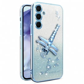 Skal Samsung Galaxy S25 5g Med Kadem Trollsländestativ