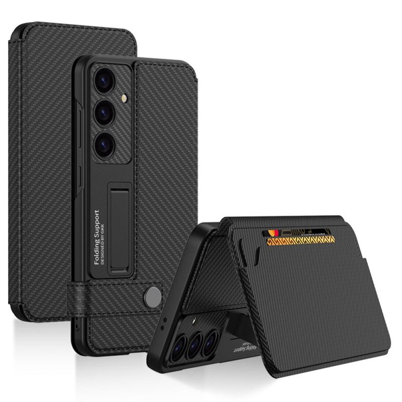 Skal Samsung Galaxy S25 5g Premium Korthållare Och Stativ