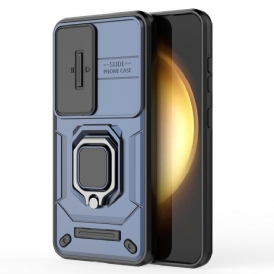 Skal Samsung Galaxy S25 5g Slitstarkt Ringfodral Med Kameraskydd