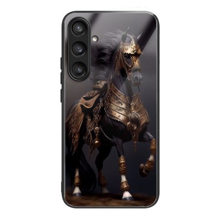 Skal Samsung Galaxy S25 5g Telefonfodral Häst I Härdat Glas