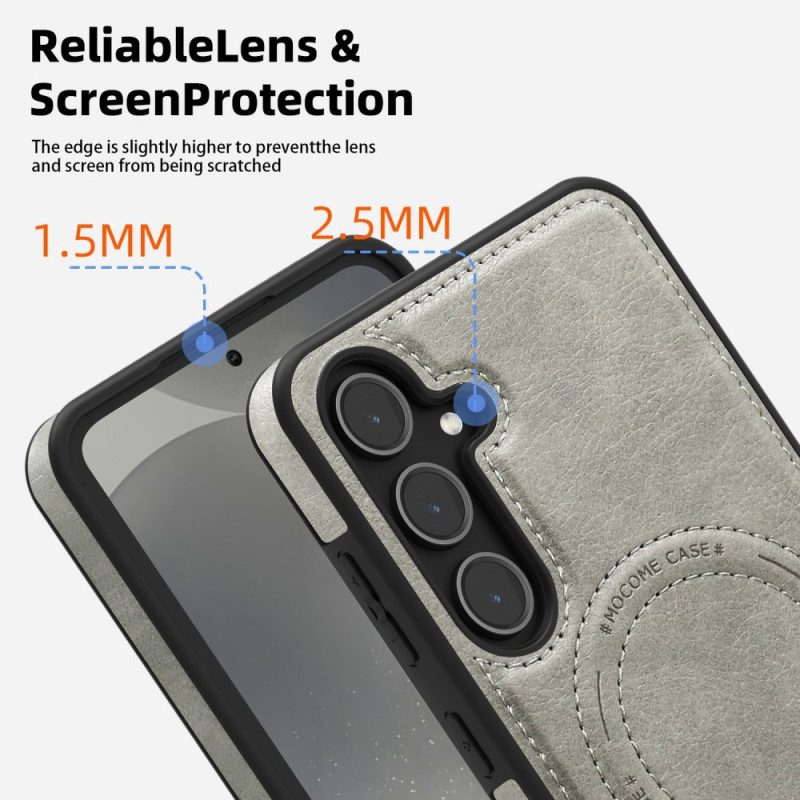Skal Samsung Galaxy S25 5g Telefonfodral Inbyggt Fäste Och Magsafe Kompatibilitet