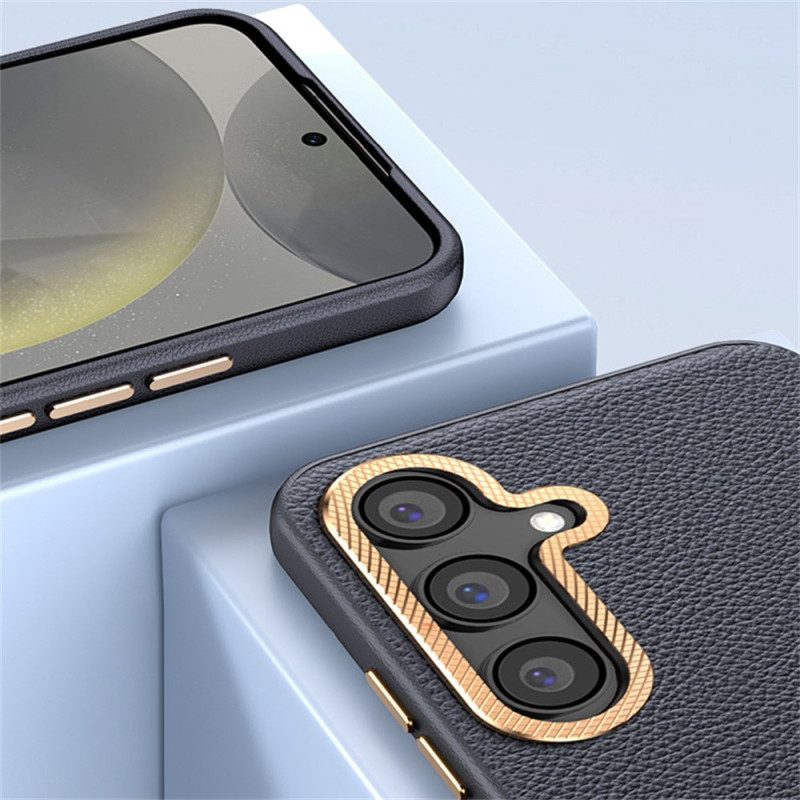 Skal Samsung Galaxy S25 5g Telefonfodral Metalllinsbåge