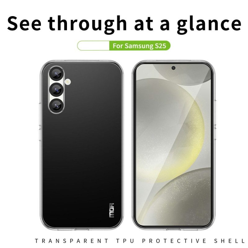 Skal Samsung Galaxy S25 5g Telefonfodral Reptålig Genomskinlig