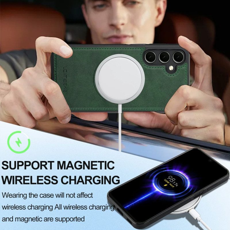Skal Samsung Galaxy S25 Fe Avtagbar Magnetisk Korthållare
