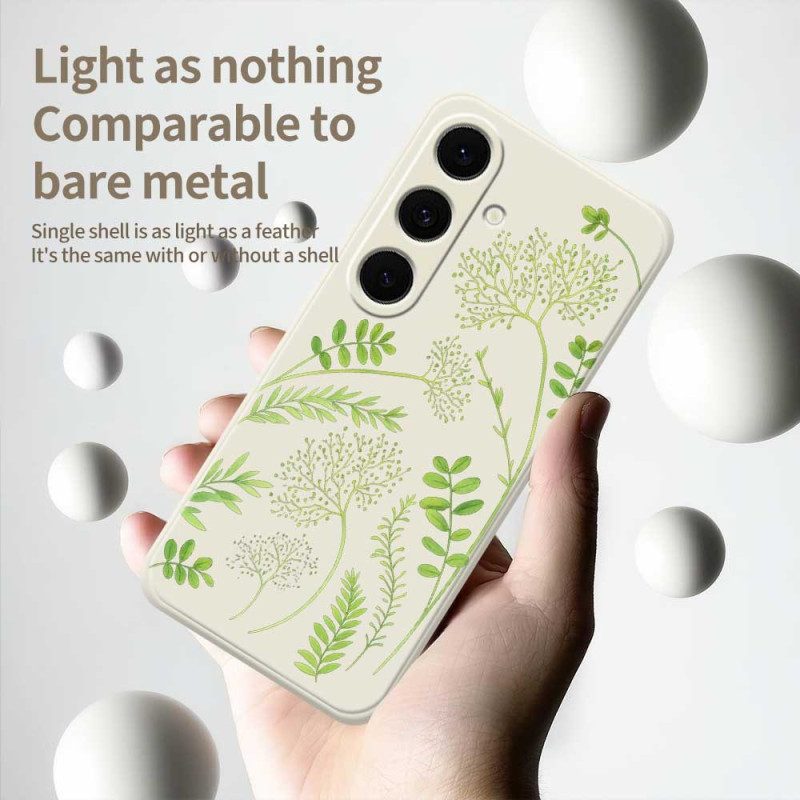 Skal Samsung Galaxy S25 Fe Lövsilikon