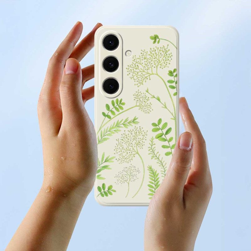 Skal Samsung Galaxy S25 Fe Lövsilikon