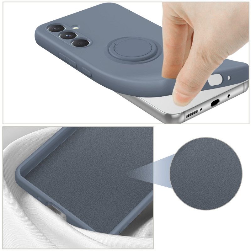 Skal Samsung Galaxy S25 Fe Silikon Med Ringhållare Och Rem