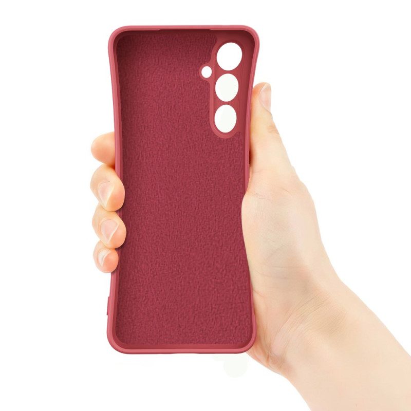 Skal Samsung Galaxy S25 Fe Silikon Med Ringhållare Och Rem