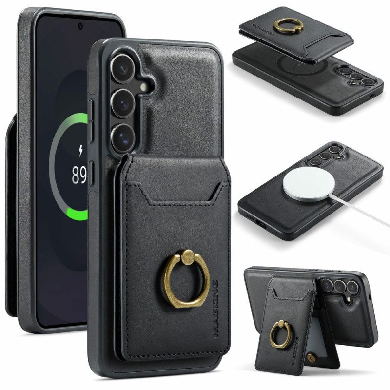 Skal Samsung Galaxy S25 Fe Telefonfodral Avtagbar Magnetisk Korthållare