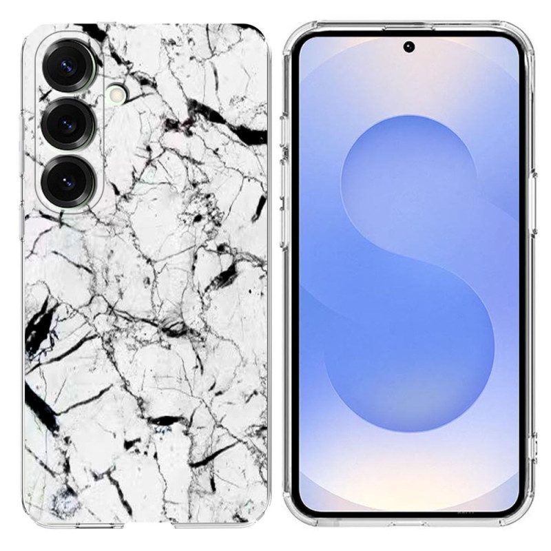 Skal Samsung Galaxy S25 Fe Telefonfodral Marmormönster