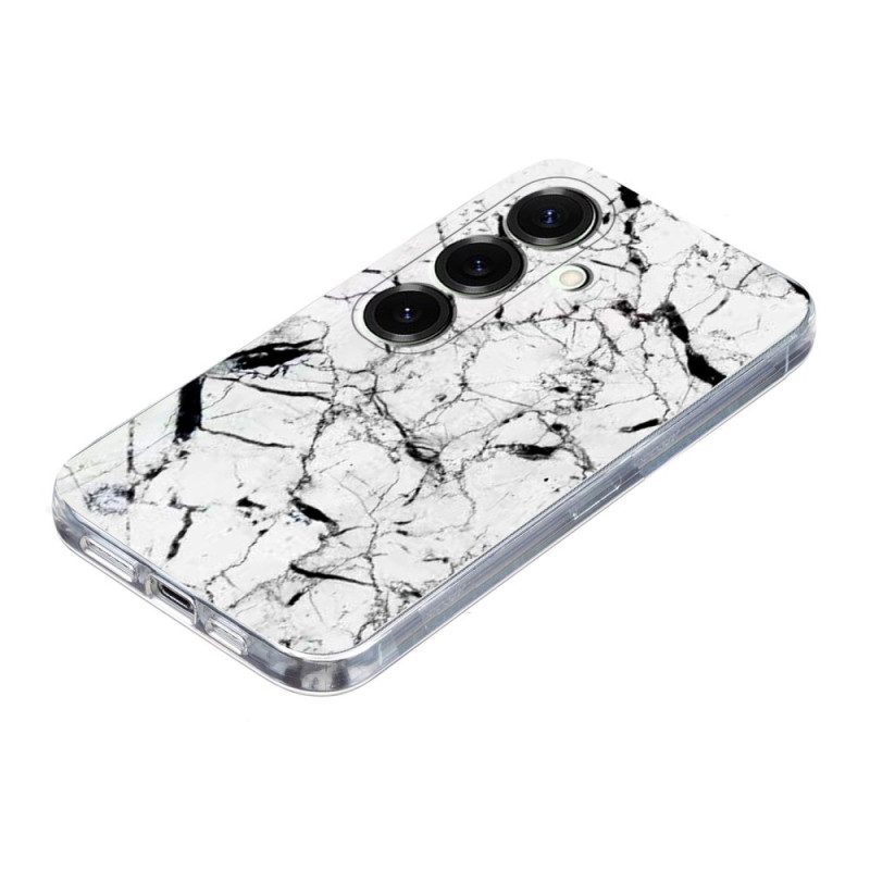 Skal Samsung Galaxy S25 Fe Telefonfodral Marmormönster