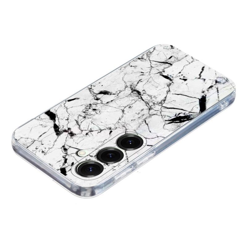 Skal Samsung Galaxy S25 Fe Telefonfodral Marmormönster