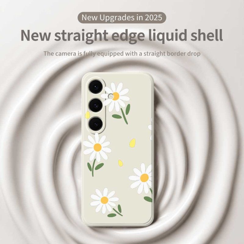 Skal Samsung Galaxy S25 Fe Telefonfodral Prästkragesilikon