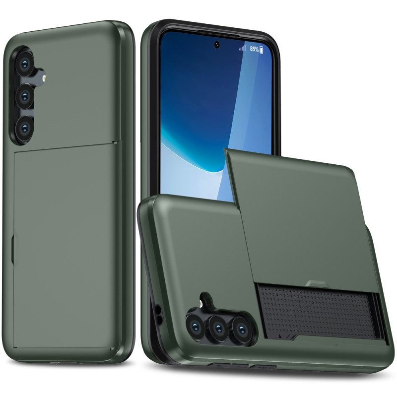 Skal Samsung Galaxy S25 Fe Telefonfodral Skjutbart Korthållare