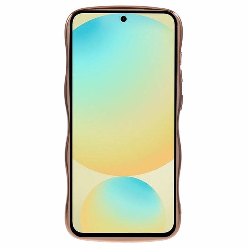 Skal Samsung Galaxy S25 Plus 5g Hjärta Och Vågiga Kanter