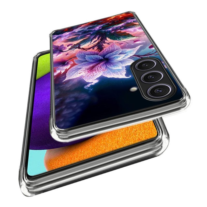 Skal Samsung Galaxy S25 Plus 5g Lila Blommor