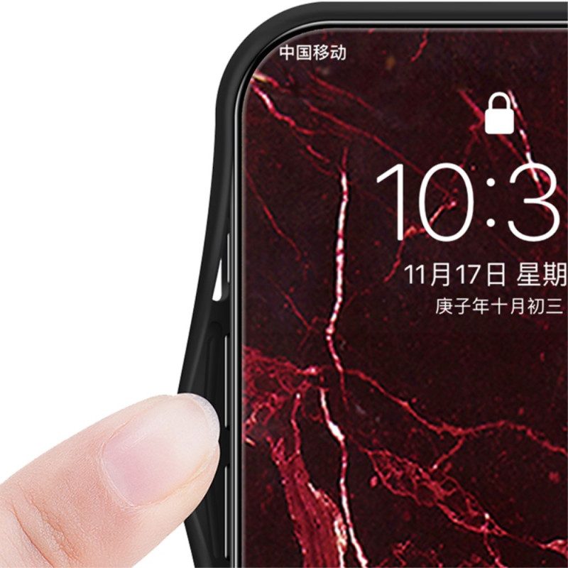 Skal Samsung Galaxy S25 Plus 5g Marmorerat Härdat Glas