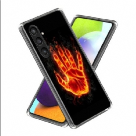 Skal Samsung Galaxy S25 Plus 5g Telefonfodral Brinnande Hand