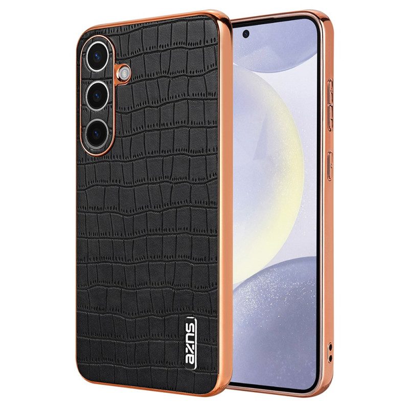 Skal Samsung Galaxy S25 Plus 5g Telefonfodral Krokodilstruktur