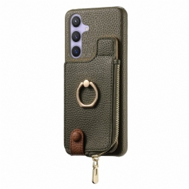 Skal Samsung Galaxy S25 Plus 5g Telefonfodral Plånbok Med Magnetiskt Stativ