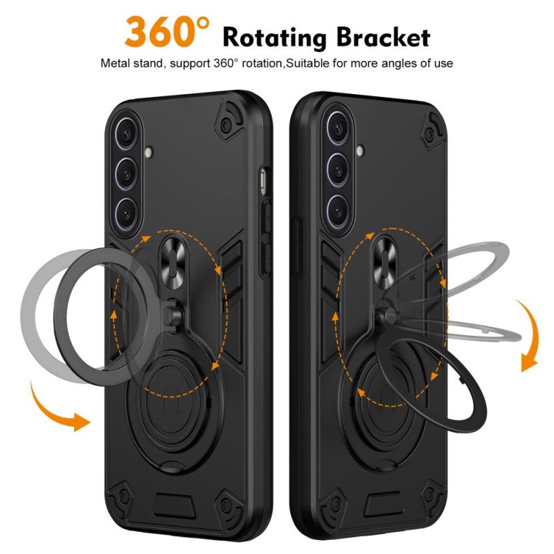 Skal Samsung Galaxy S25 Plus 5g Telefonfodral Roterande Stativ