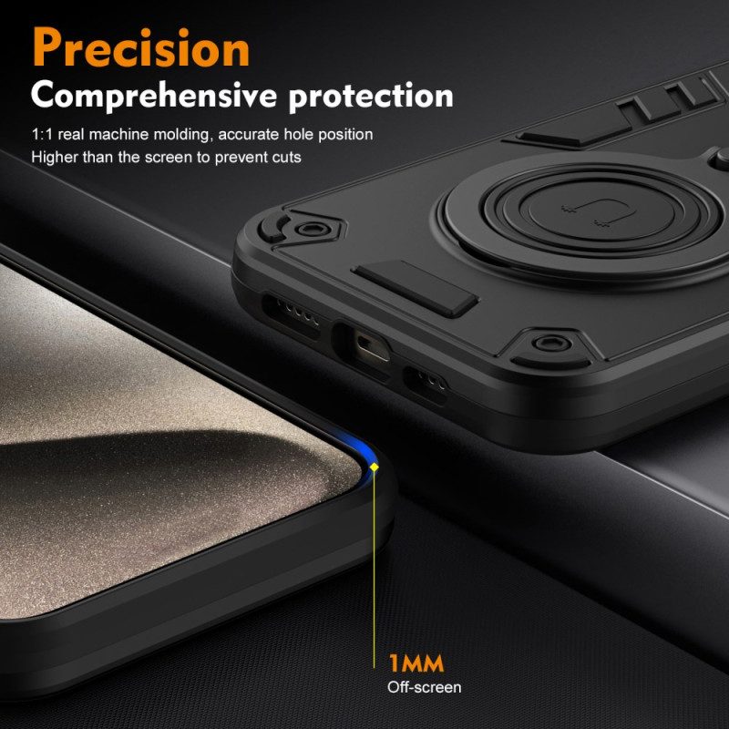 Skal Samsung Galaxy S25 Plus 5g Telefonfodral Roterande Stativ