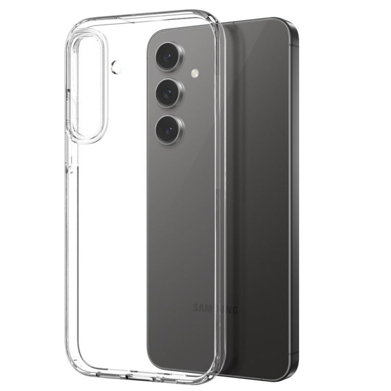 Skal Samsung Galaxy S25 Plus 5g Telefonfodral Transparent Med Skärmskydd I Härdat Glas