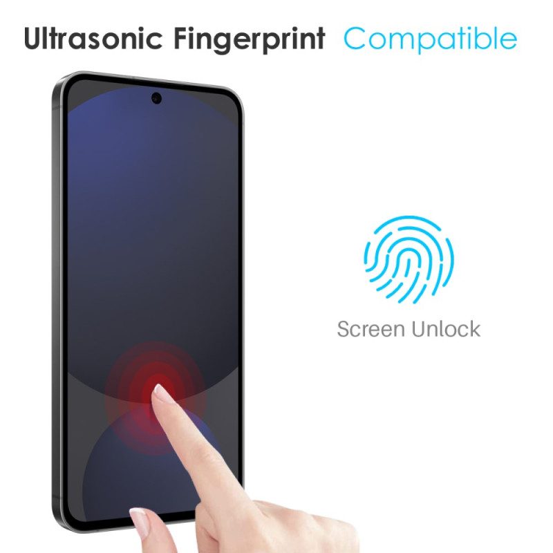 Skal Samsung Galaxy S25 Plus 5g Telefonfodral Transparent Med Skärmskydd I Härdat Glas