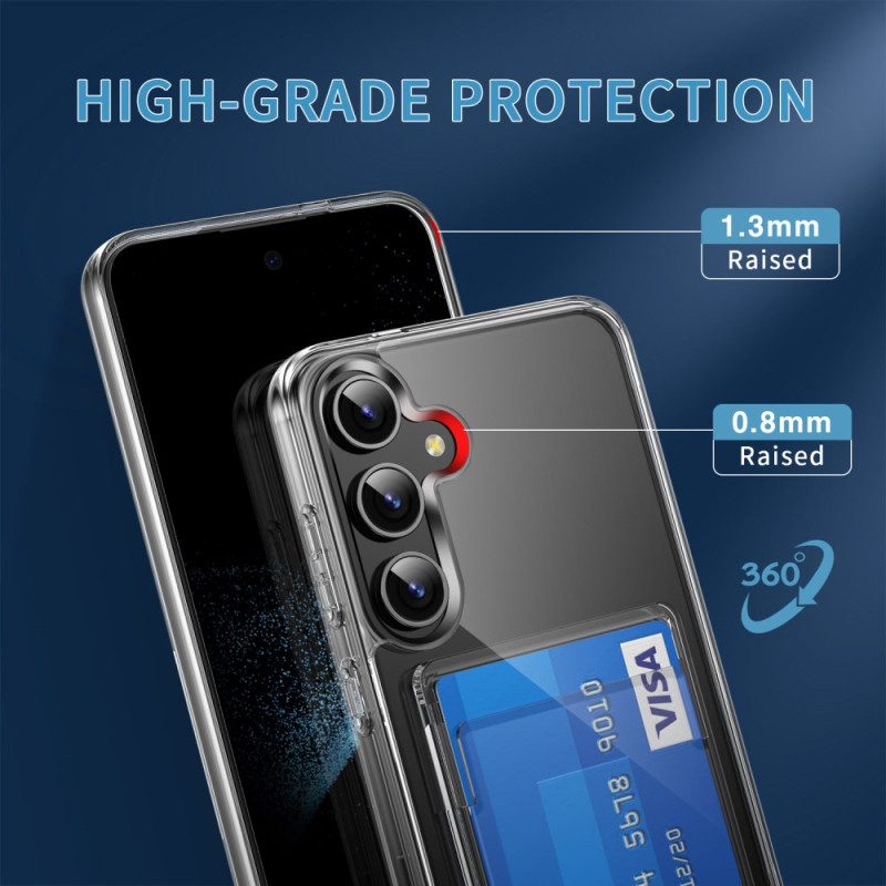 Skal Samsung Galaxy S25 Plus 5g Transparent Korthållare