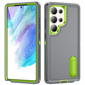 Skal Samsung Galaxy S25 Ultra 5g 3-i-1-skydd Med Stativ