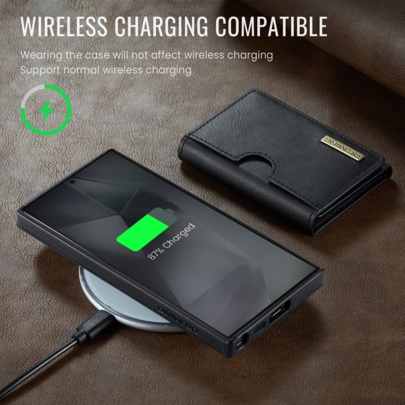 Skal Samsung Galaxy S25 Ultra 5g Avtagbar Magnetisk Plånbok
