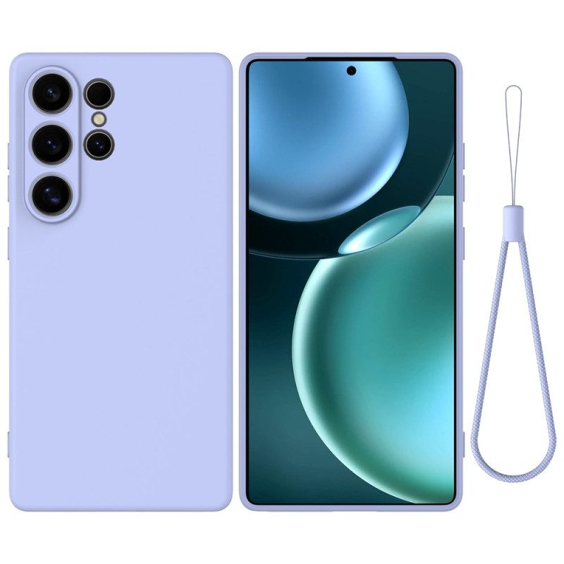 Skal Samsung Galaxy S25 Ultra 5g Flytande Silikonrem