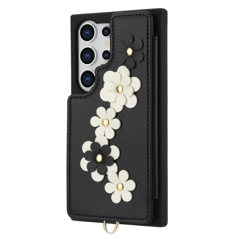 Skal Samsung Galaxy S25 Ultra 5g Korthållare Med Snodd Och Axelrem