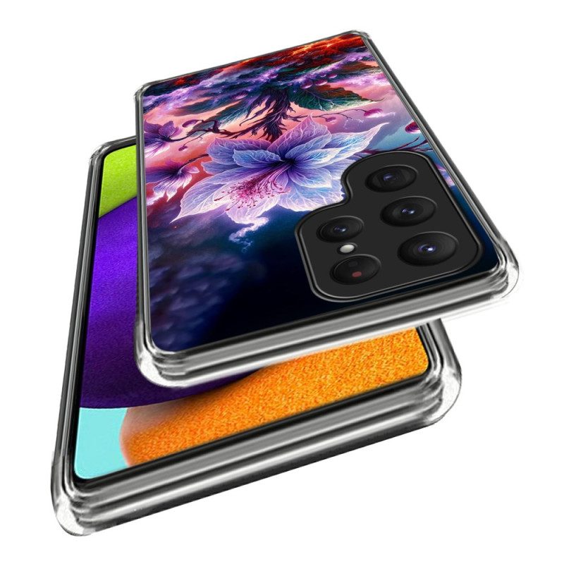 Skal Samsung Galaxy S25 Ultra 5g Lila Blommor