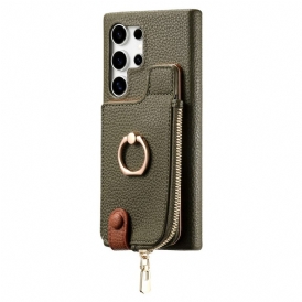 Skal Samsung Galaxy S25 Ultra 5g Plånbok I Konstläder