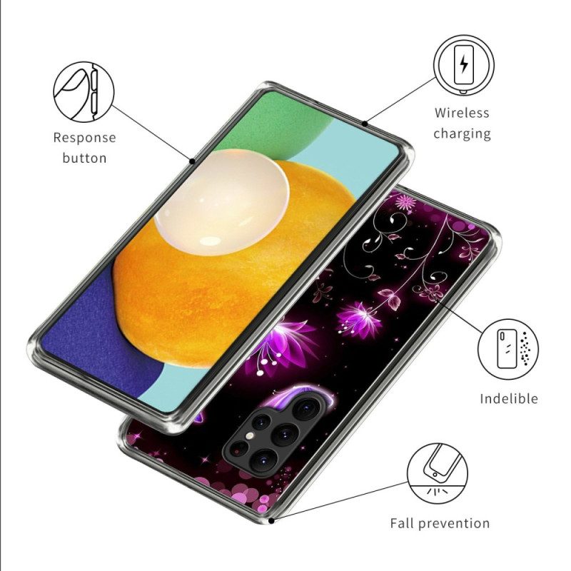 Skal Samsung Galaxy S25 Ultra 5g Rosa Lotusblomma