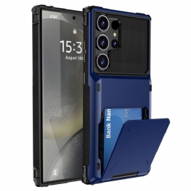 Skal Samsung Galaxy S25 Ultra 5g Telefonfodral Flip-korthållare