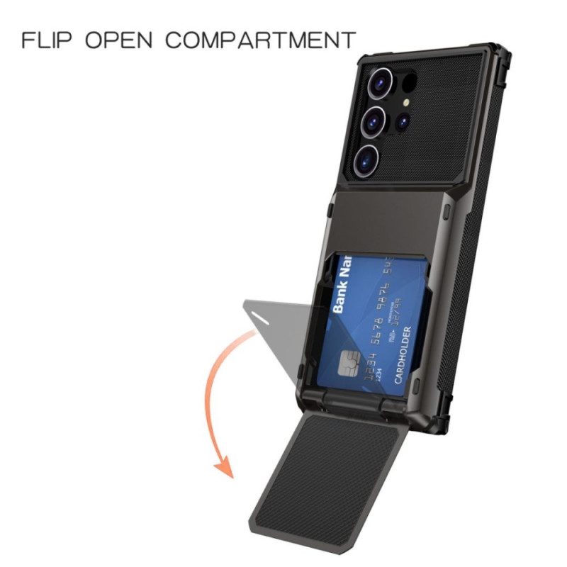 Skal Samsung Galaxy S25 Ultra 5g Telefonfodral Flip-korthållare