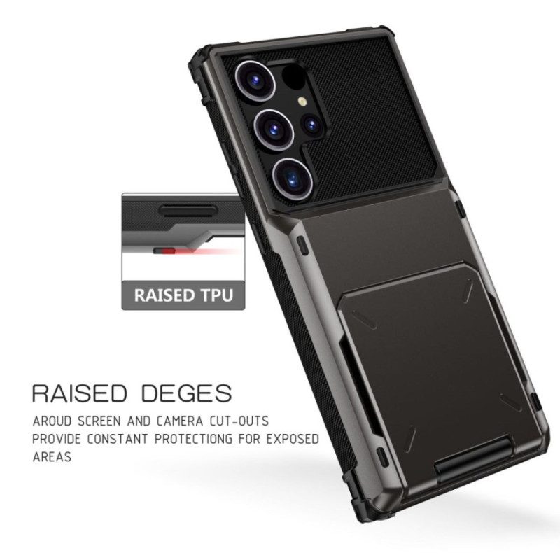 Skal Samsung Galaxy S25 Ultra 5g Telefonfodral Flip-korthållare
