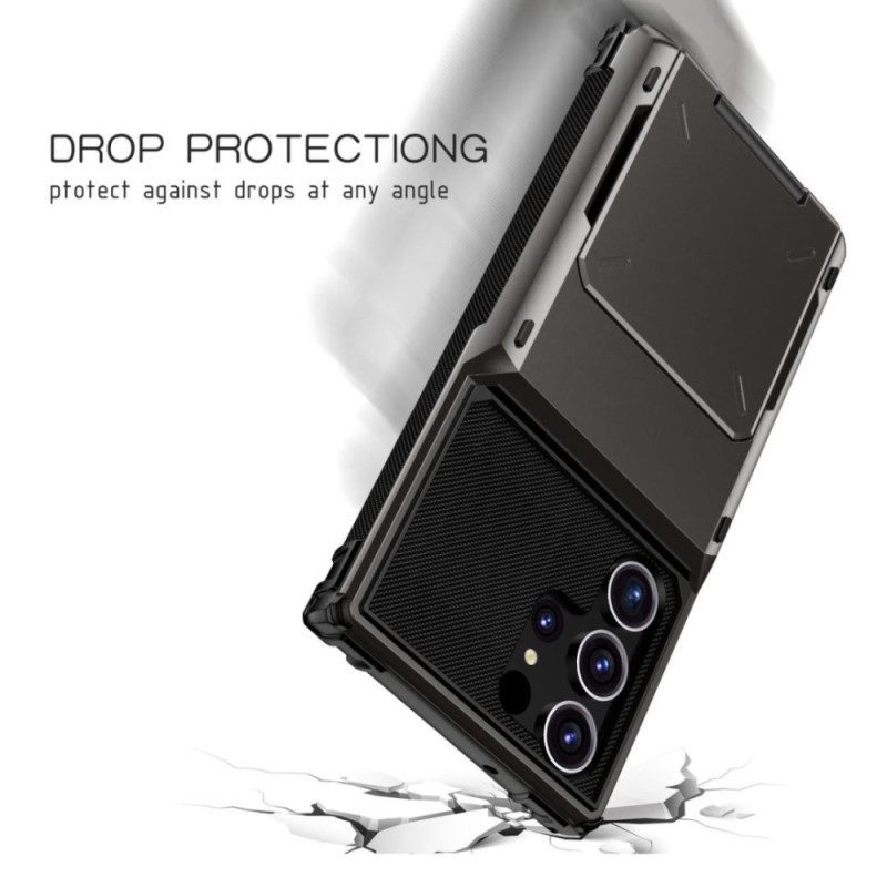 Skal Samsung Galaxy S25 Ultra 5g Telefonfodral Flip-korthållare