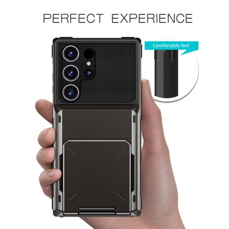 Skal Samsung Galaxy S25 Ultra 5g Telefonfodral Flip-korthållare