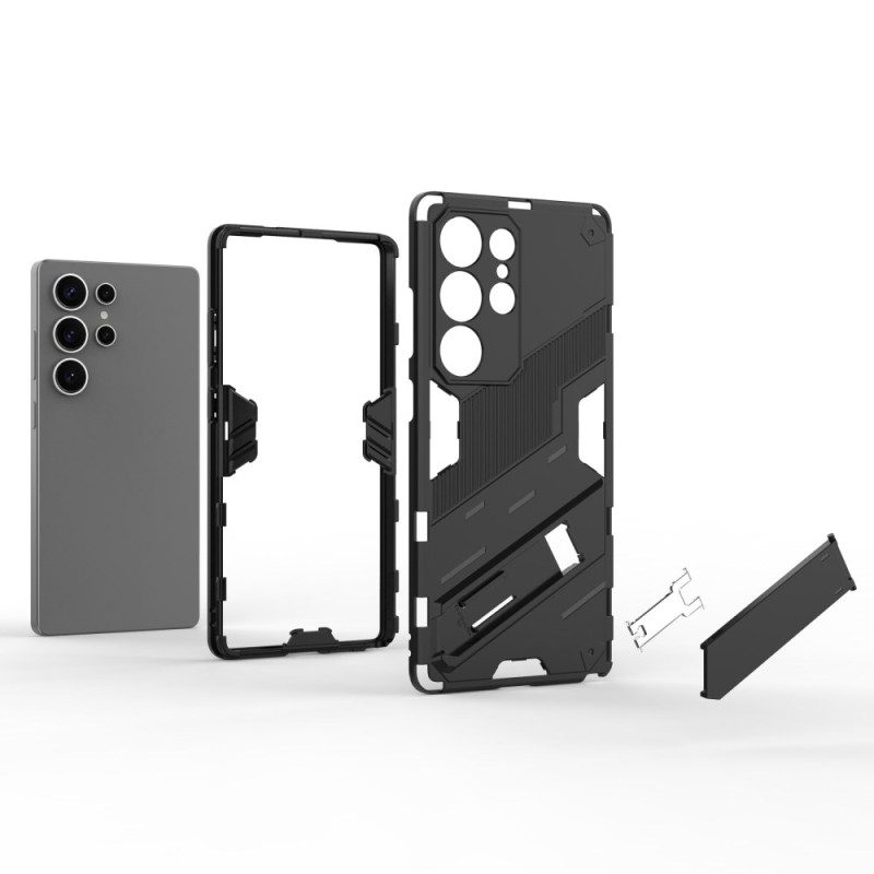 Skal Samsung Galaxy S25 Ultra 5g Telefonfodral Integrerat Stativ