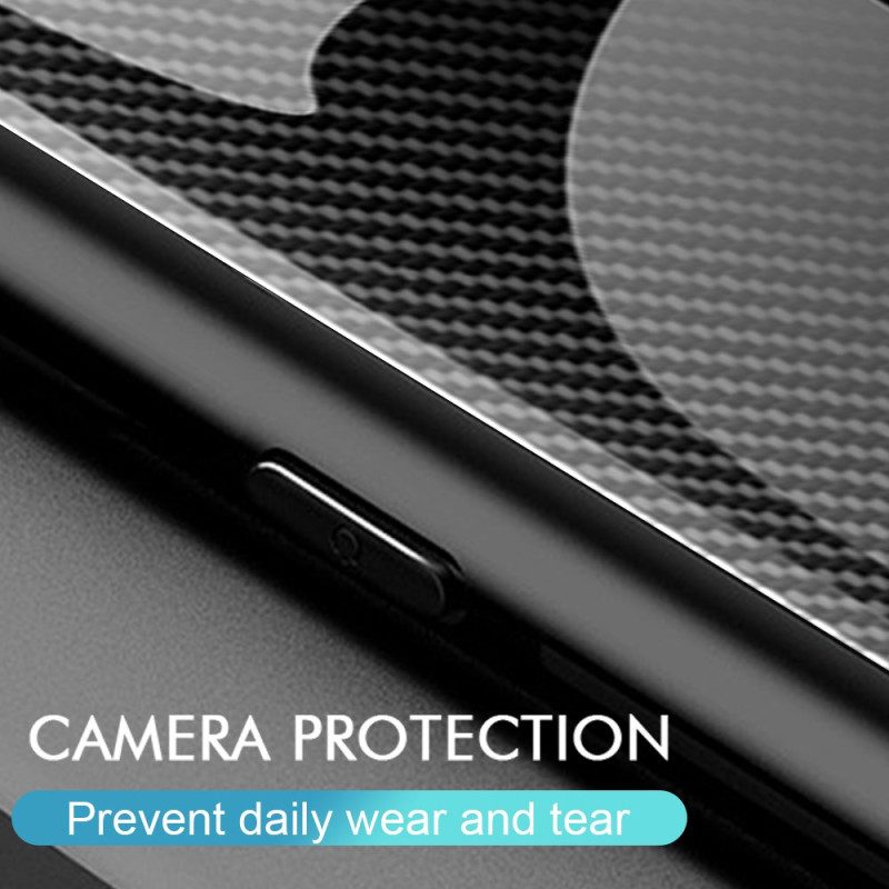Skal Samsung Galaxy S25 Ultra 5g Telefonfodral Kolfiberhärdat Glas