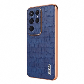 Skal Samsung Galaxy S25 Ultra 5g Telefonfodral Krokodileffekt Azns