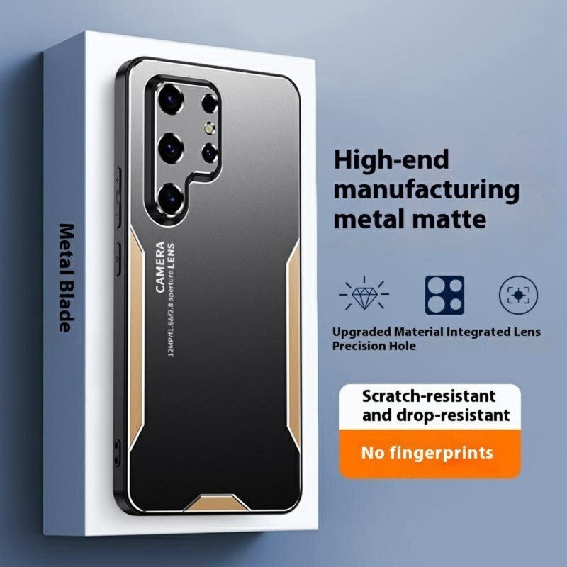 Skal Samsung Galaxy S25 Ultra 5g Telefonfodral Metallisk Effekt