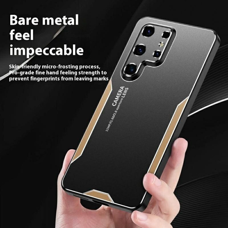 Skal Samsung Galaxy S25 Ultra 5g Telefonfodral Metallisk Effekt