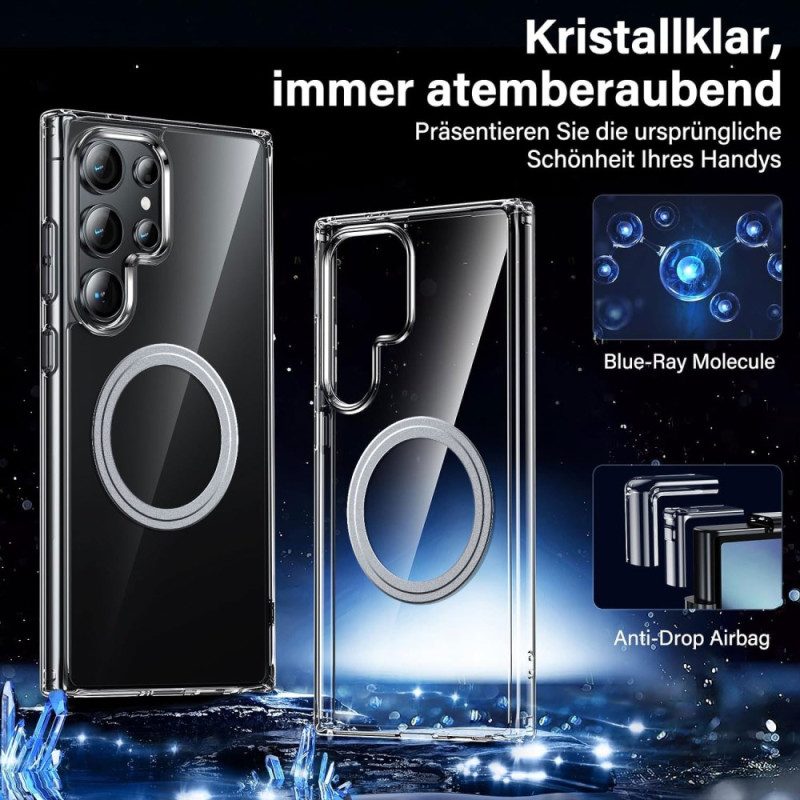 Skal Samsung Galaxy S25 Ultra 5g Telefonfodral Skyddsfodral Kompatibelt Med Magsafe