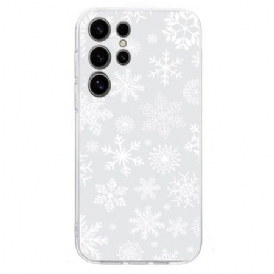 Skal Samsung Galaxy S25 Ultra 5g Telefonfodral Snöflinga