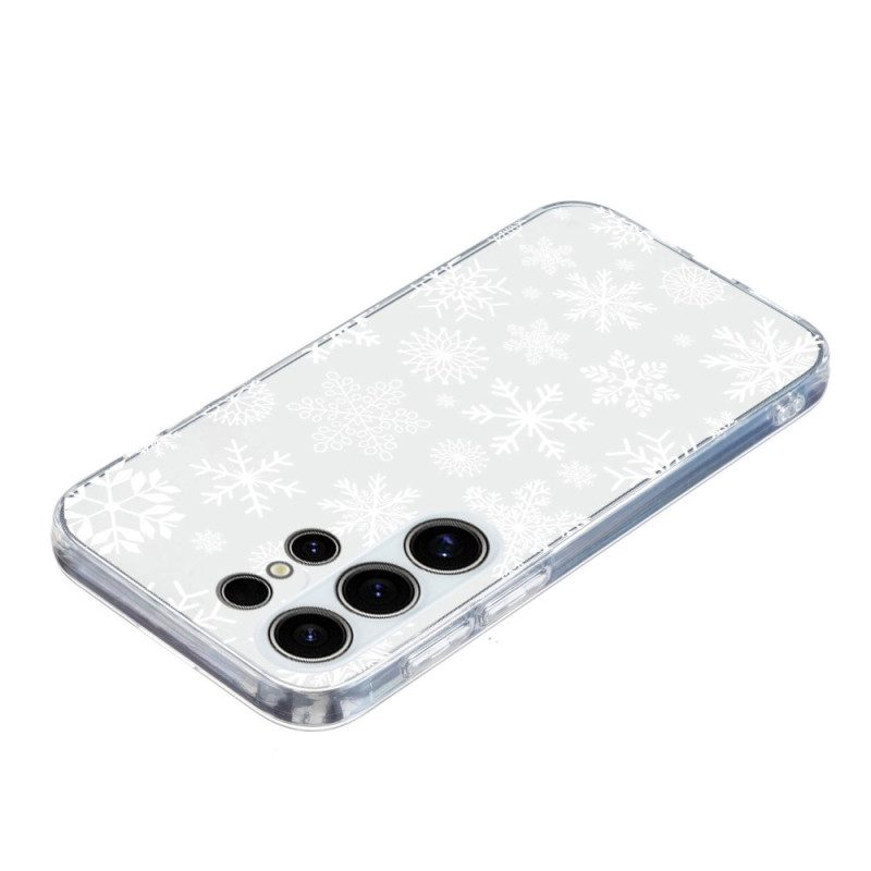 Skal Samsung Galaxy S25 Ultra 5g Telefonfodral Snöflinga